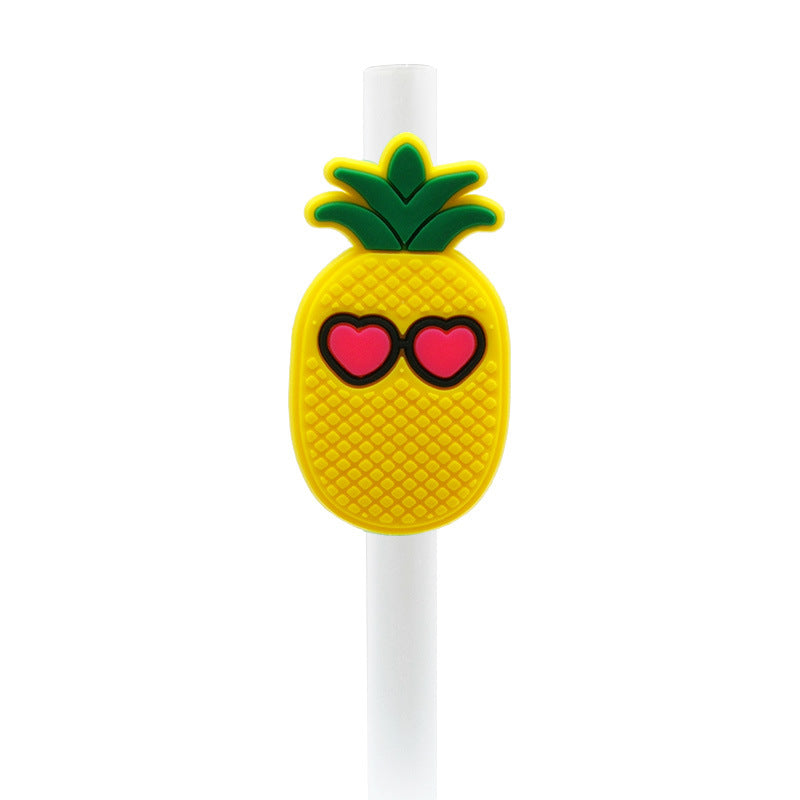 Wholesale PVC Rainbow LGBT Straw Tube Cap